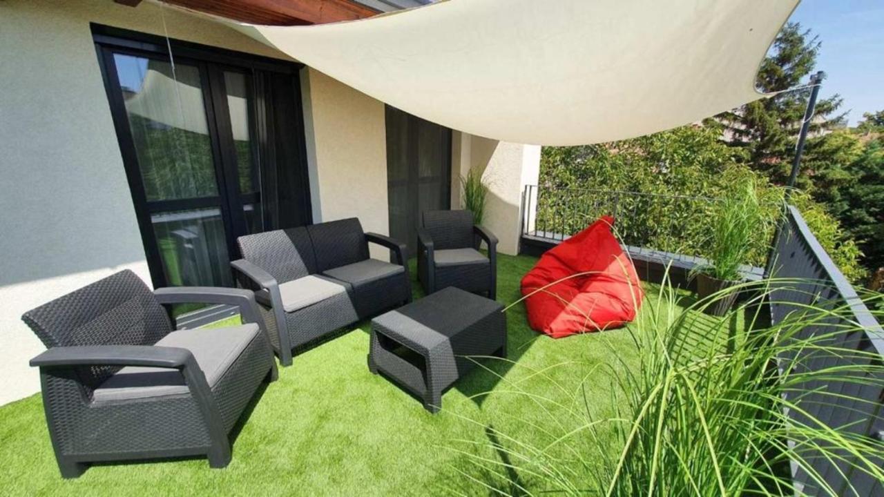Sun Terrace Mini Penthouse Bestern Segedín Exteriér fotografie